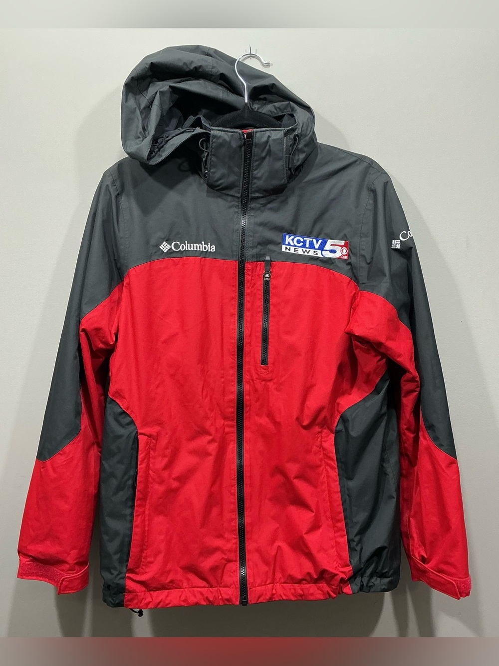 Columbia Omni-Heat KCTV 5 Insulated Jacket M Red Black